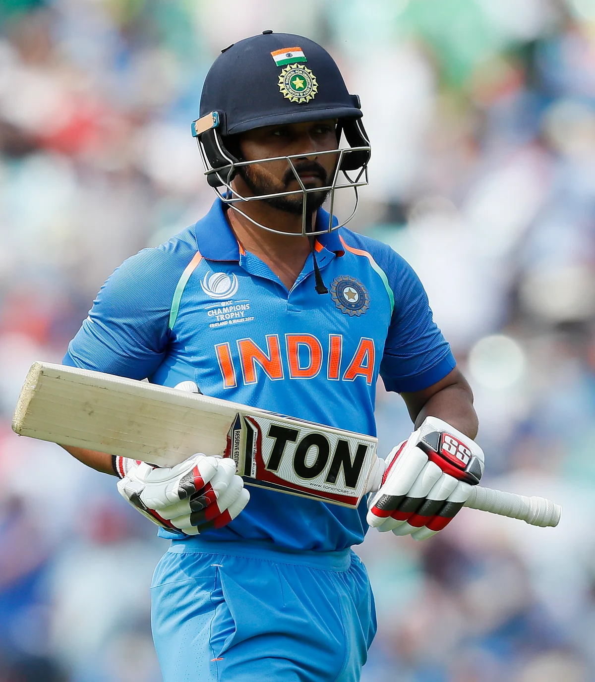 Kedar Jadhav (in picture) and Hardik Pandya have been throwing their wickets away in the West Indies. (Photo: AP)