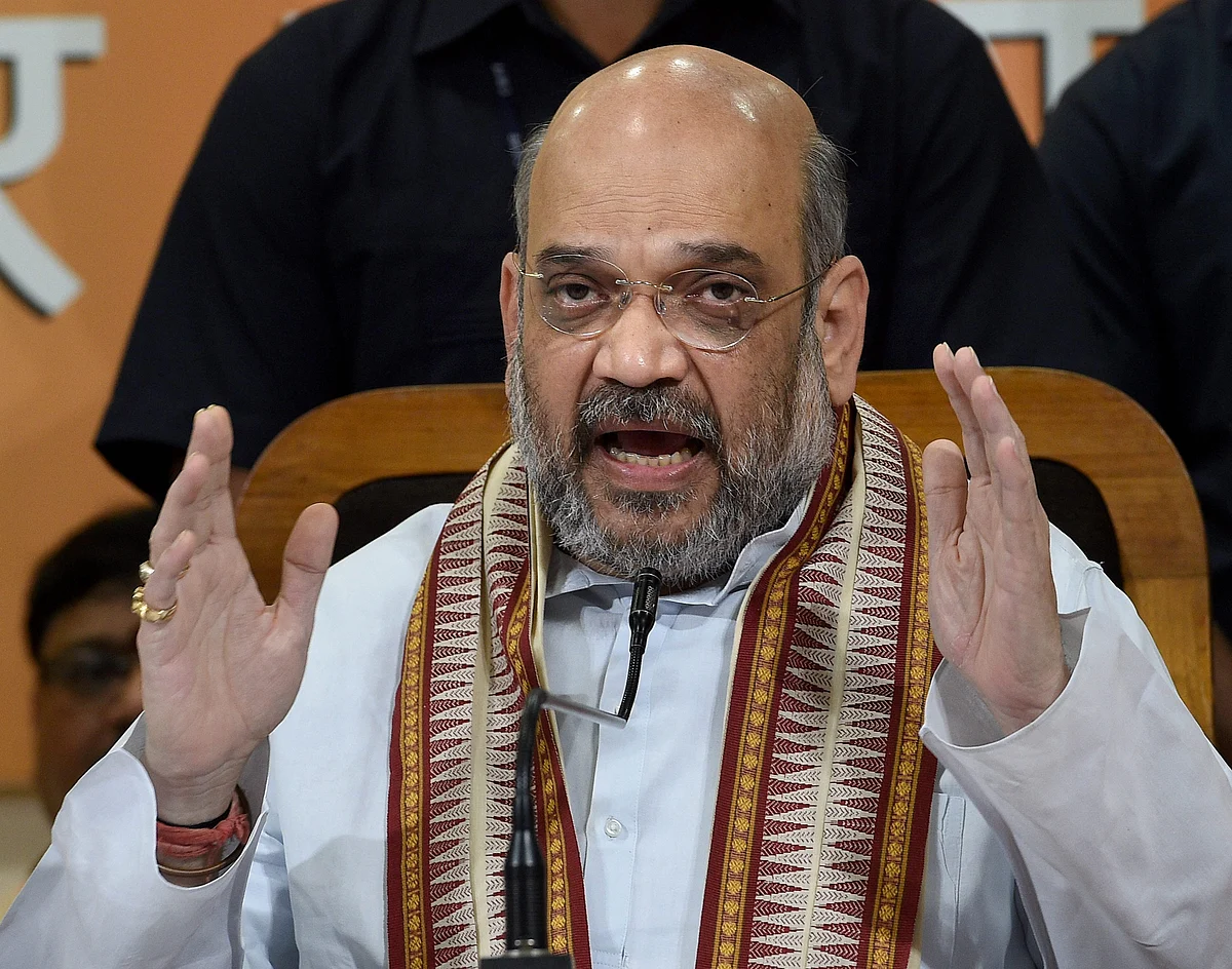 BJP chief Amit Shah. 