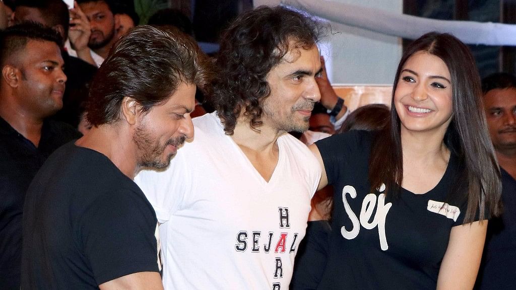 Shah Rukh Khan with Anushka Sharma and Imtiaz Ali.&nbsp;