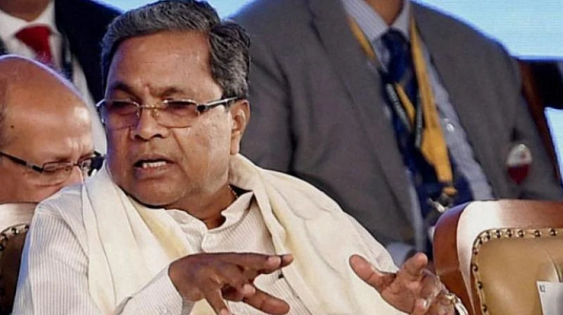 <p>Chief Minister Siddaramaiah.</p>