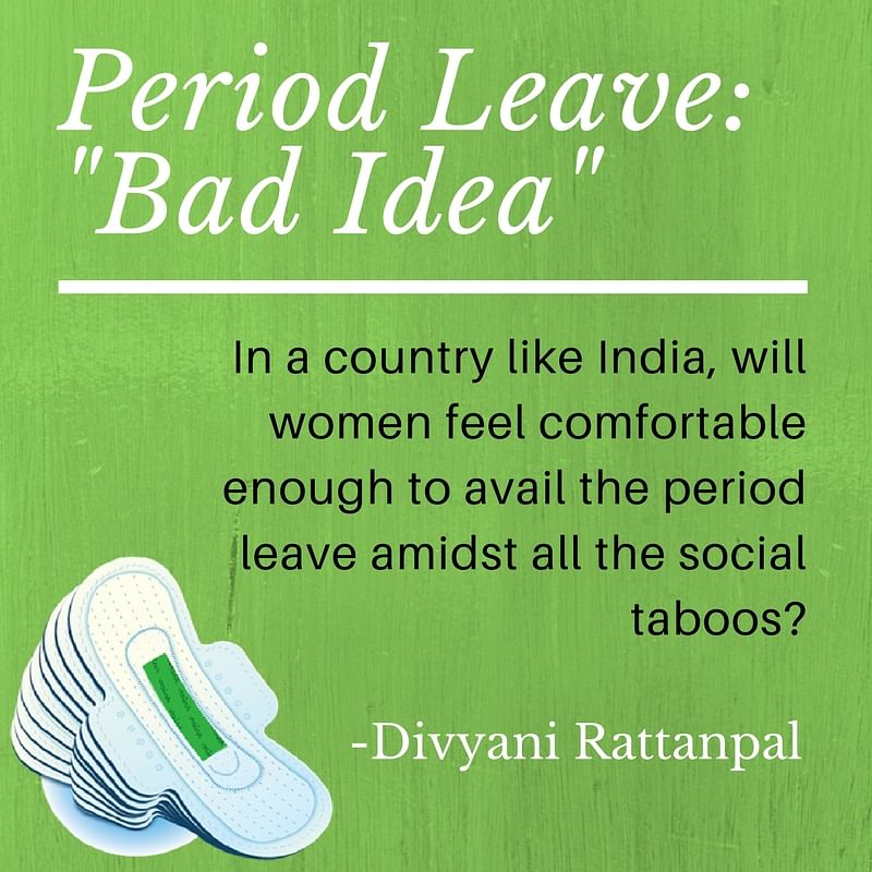 

Would you want to take a leave on the first day of your period?