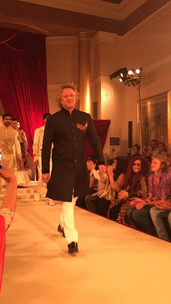 Everyone at the  Indian Couture Week opener had the same question: What’s not to love about Rohit Bal’s cock motif?