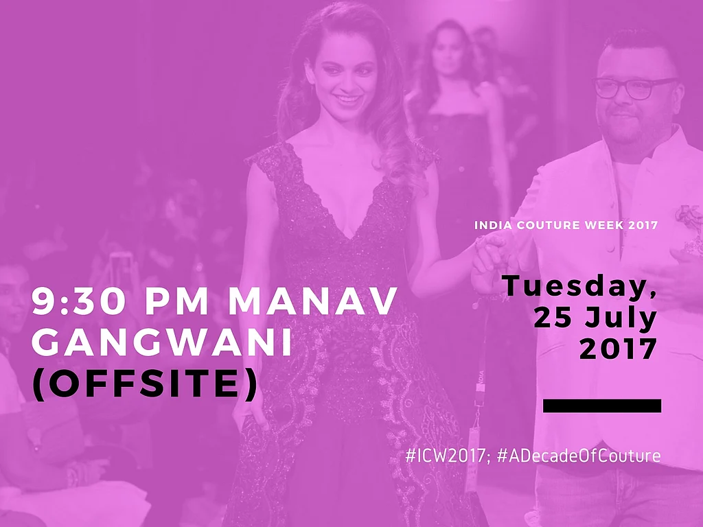 Catch the Full Schedule of India Couture Week 2017, Right Here