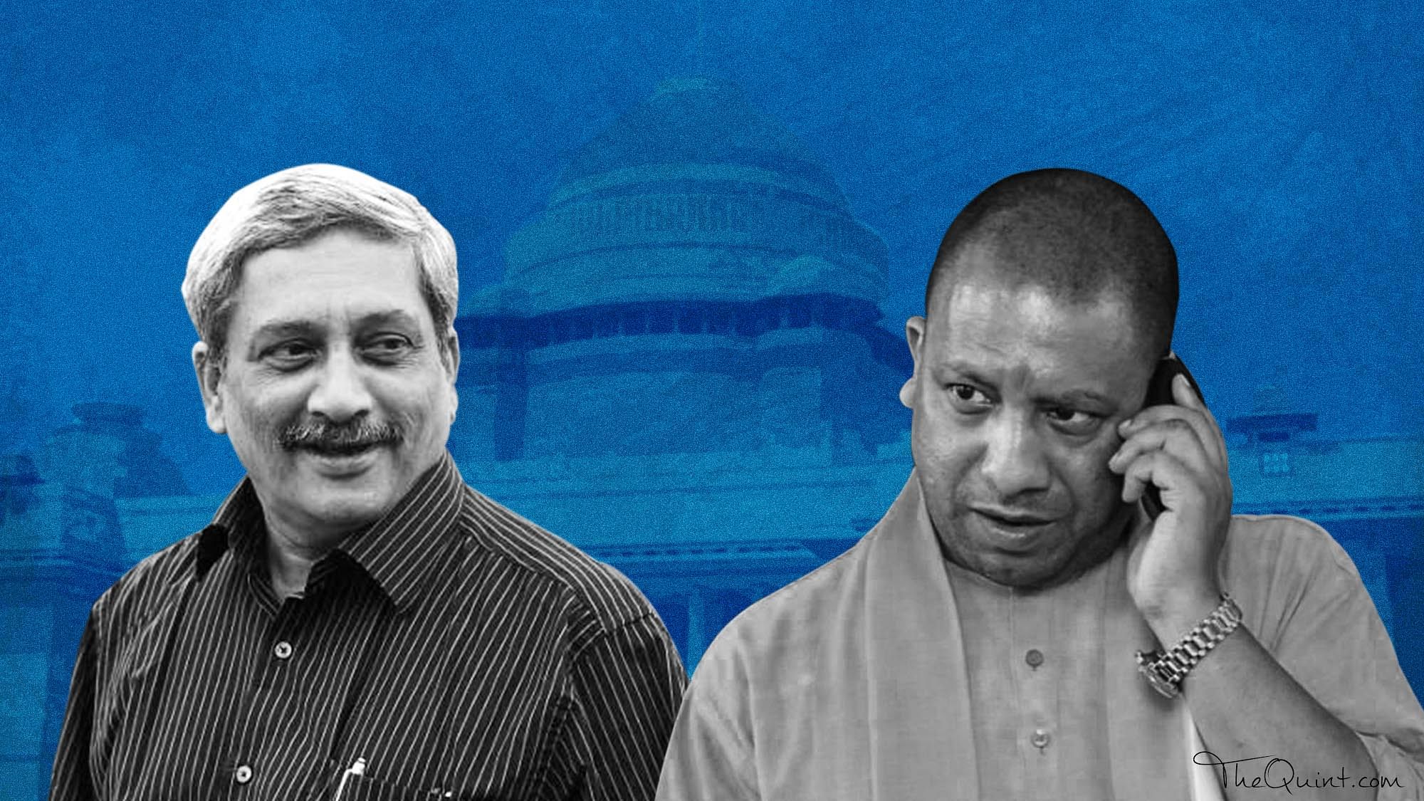Manohar Parrikar and Yogi Adityanath have not resigned as MPs in the four months since swearing in as Chief Minister of Goa and UP, respectively.
