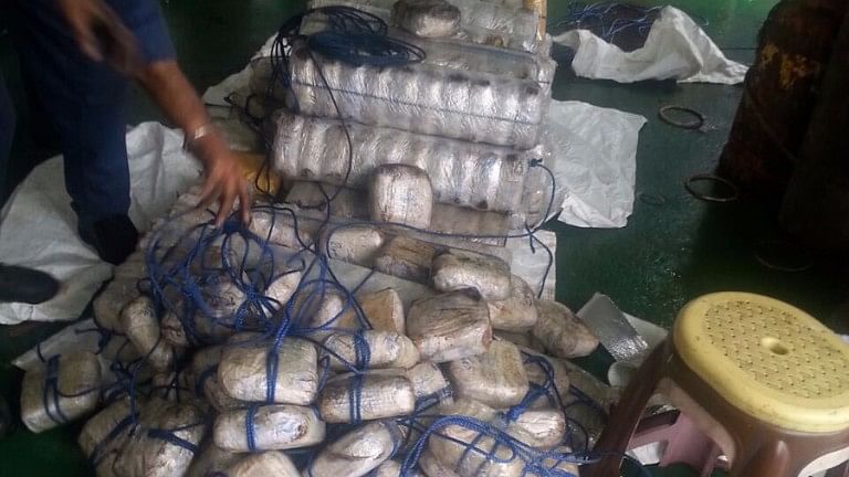 In what is touted to be the largest narcotics haul till date, the Coast Guard has seized approximately 1,500 kilograms of heroin, said to be worth Rs 3,500 crore.