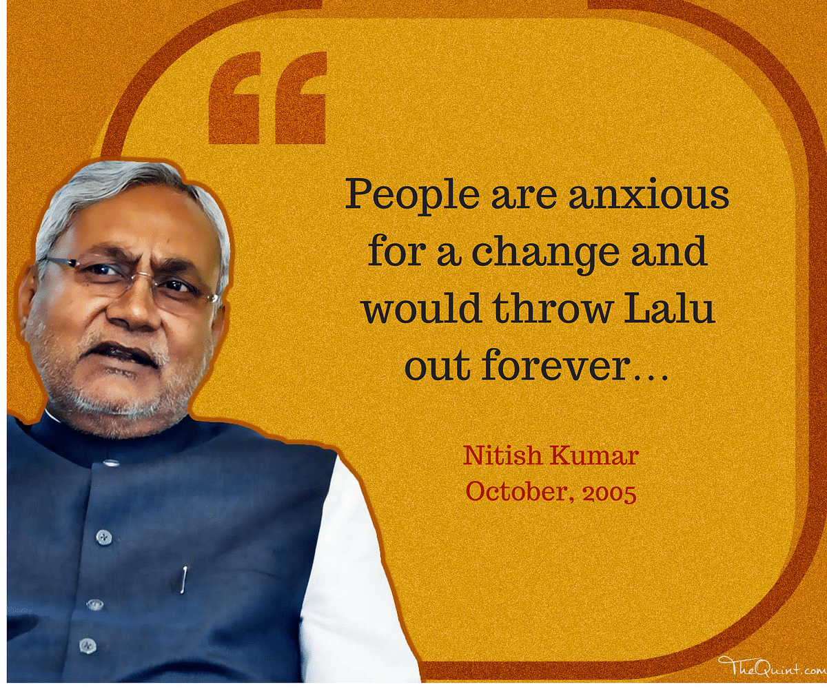  Lalu Prasad and Nitish Kumar  share what we call topsy-turvy, love-hate, basically “it’s complicated” relationship.