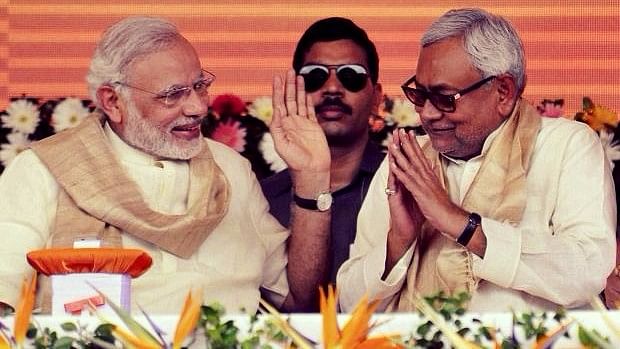 After Nitish Kumar announced his resignation, PM Modi was quick to congratulate him and offer unconditional support.