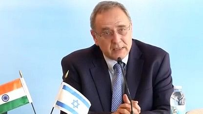  Yuval Rotem, DG, Israel Ministry of Foreign Affairs. (Photo: ANI Screengrab)