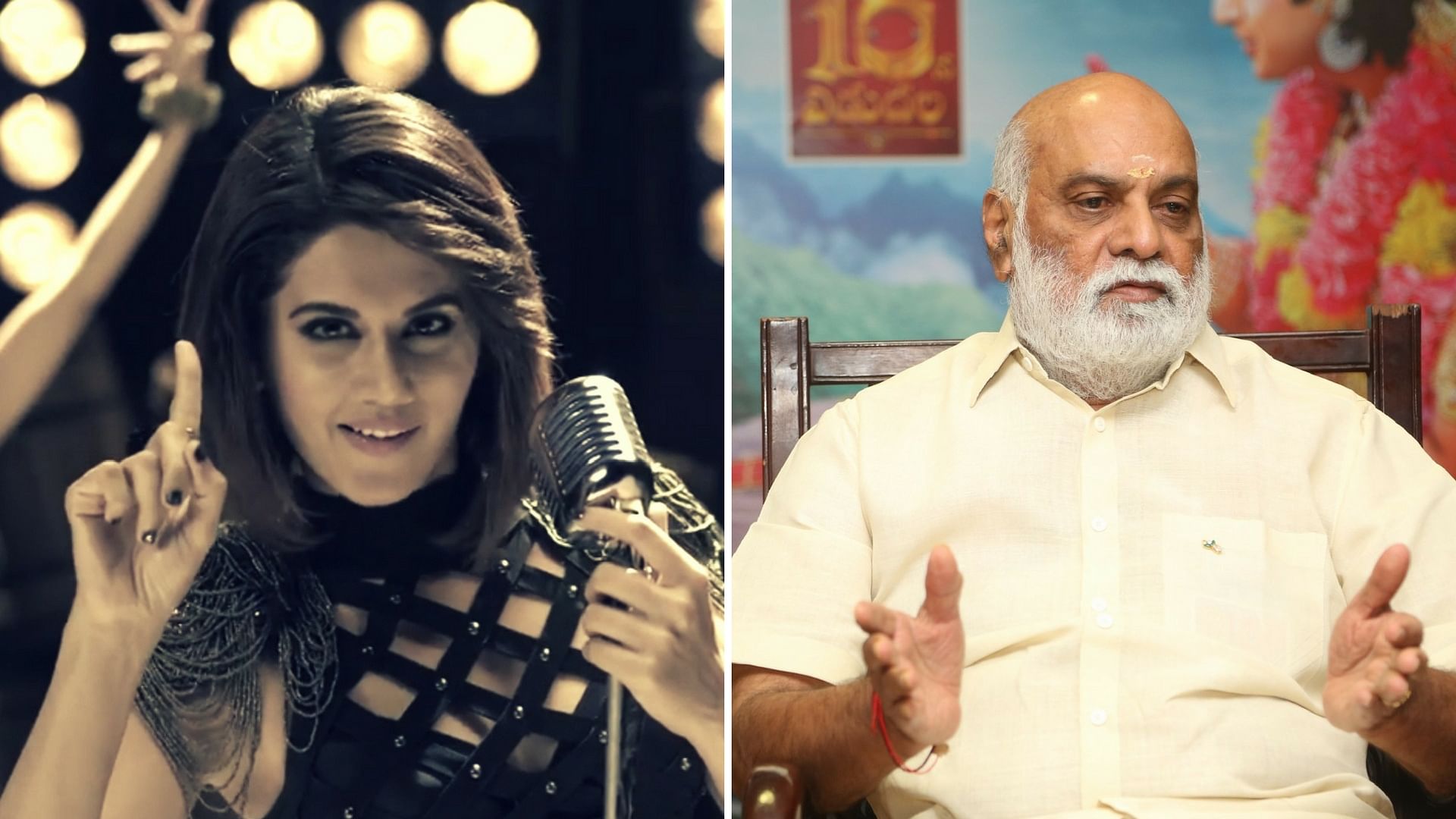 Taapsee Pannu takes on Raghavendra Rao’s navel obsession.&nbsp;
