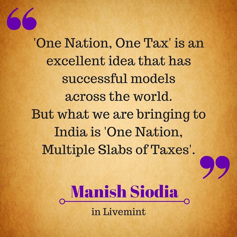 P Chidambaram and Manish Sisodia argue that the new tax regime could shake up the economy – in a bad way. 