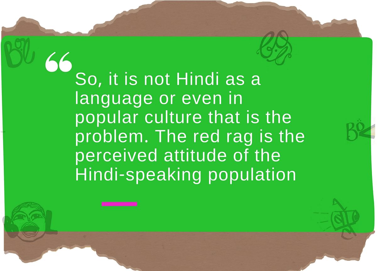 Kannada has always made space for Tamil, Malayalam, Telugu, Hindi, Bengali. But Hindi chauvinists are changing that.