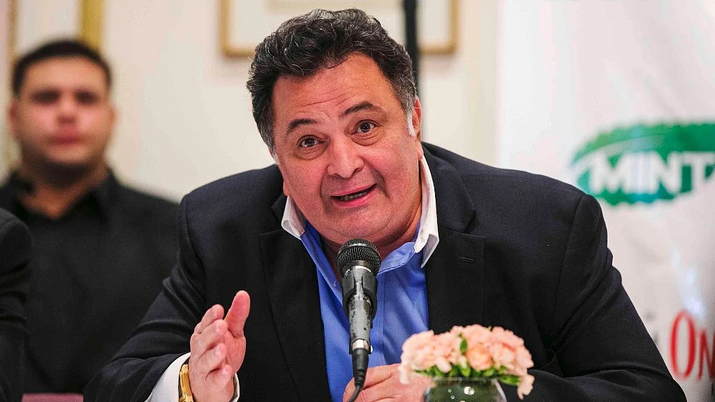 Veteran Bollywood actor Rishi Kapoor.
