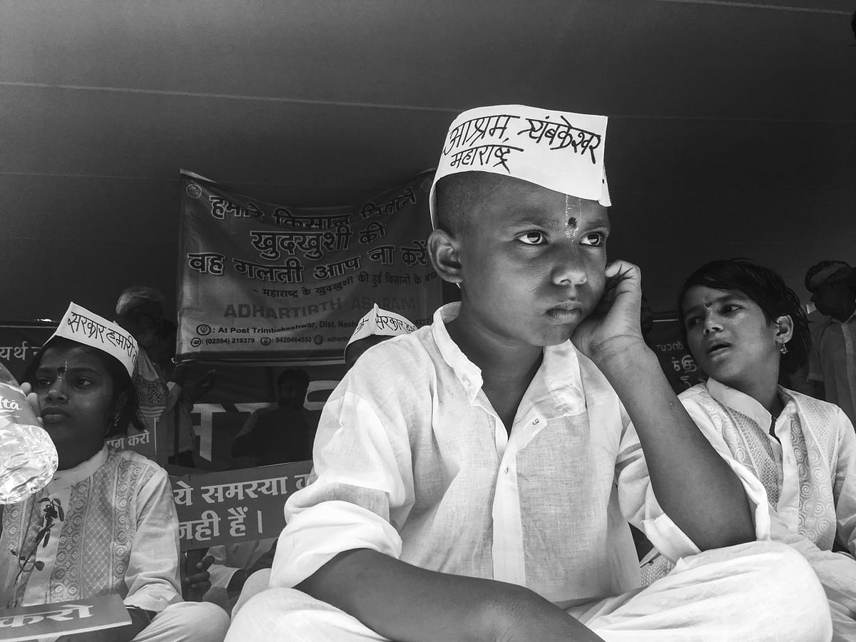 In Photos | “Dear farmers, my father committed suicide. For the sake of your children, please don’t do the same.”