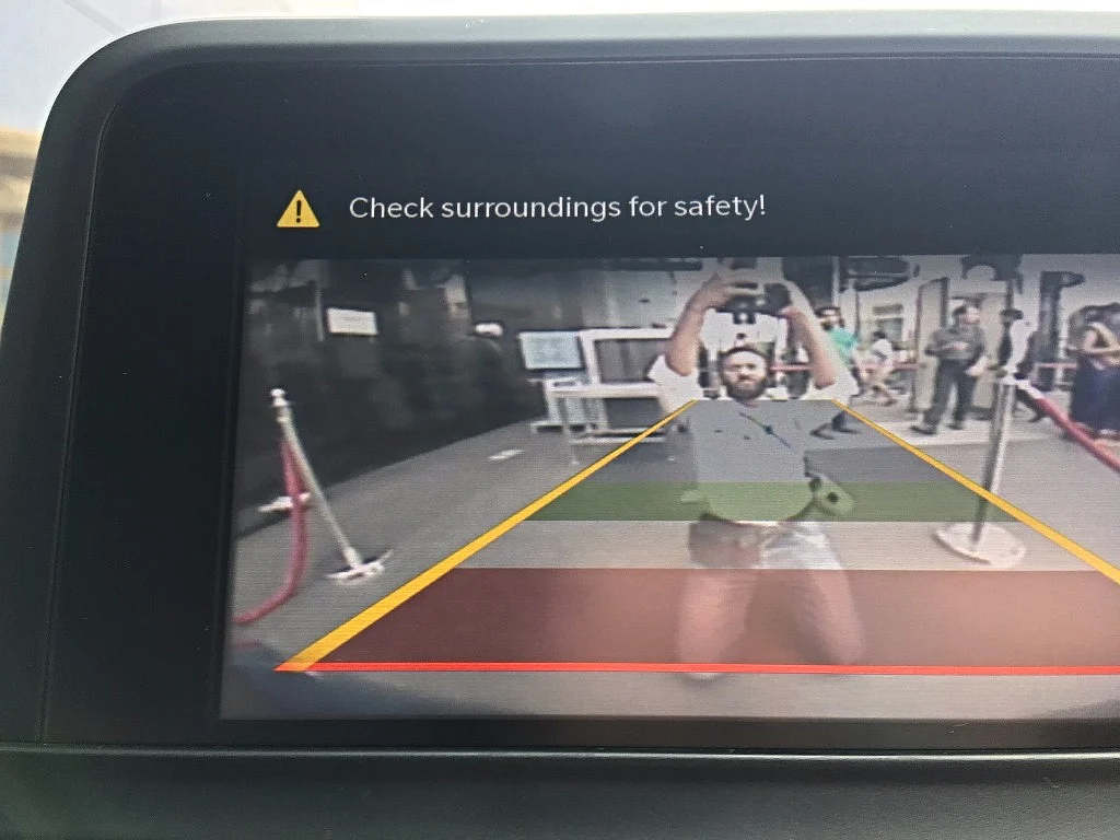 The reverse camera and sensors is an essential feature in the Nexon. 