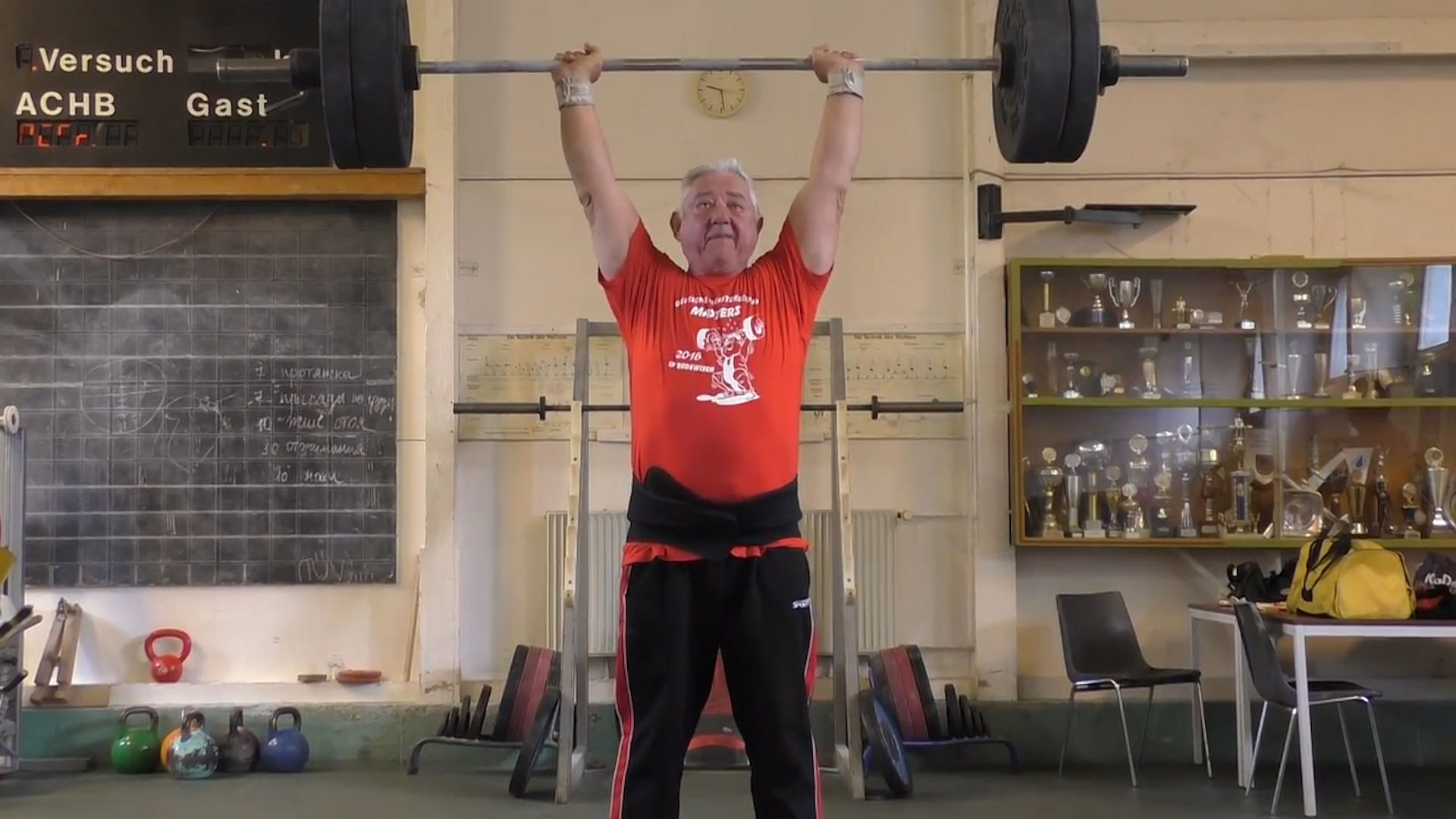 This 80-Year-Old will give you lifting goals. 