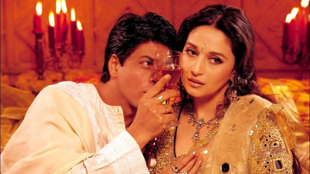 Shah Rukh Khan and Madhuri Dixit in <i>Devdas.</i>