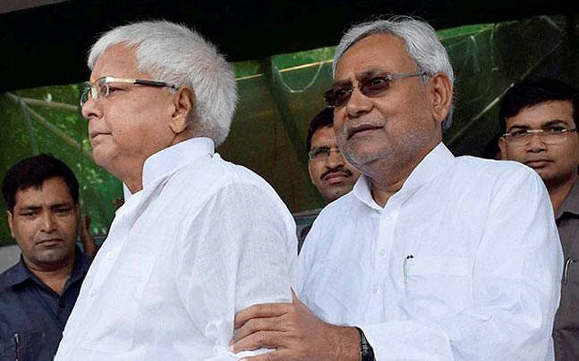 When Lalu and Nitish came together in Bihar.