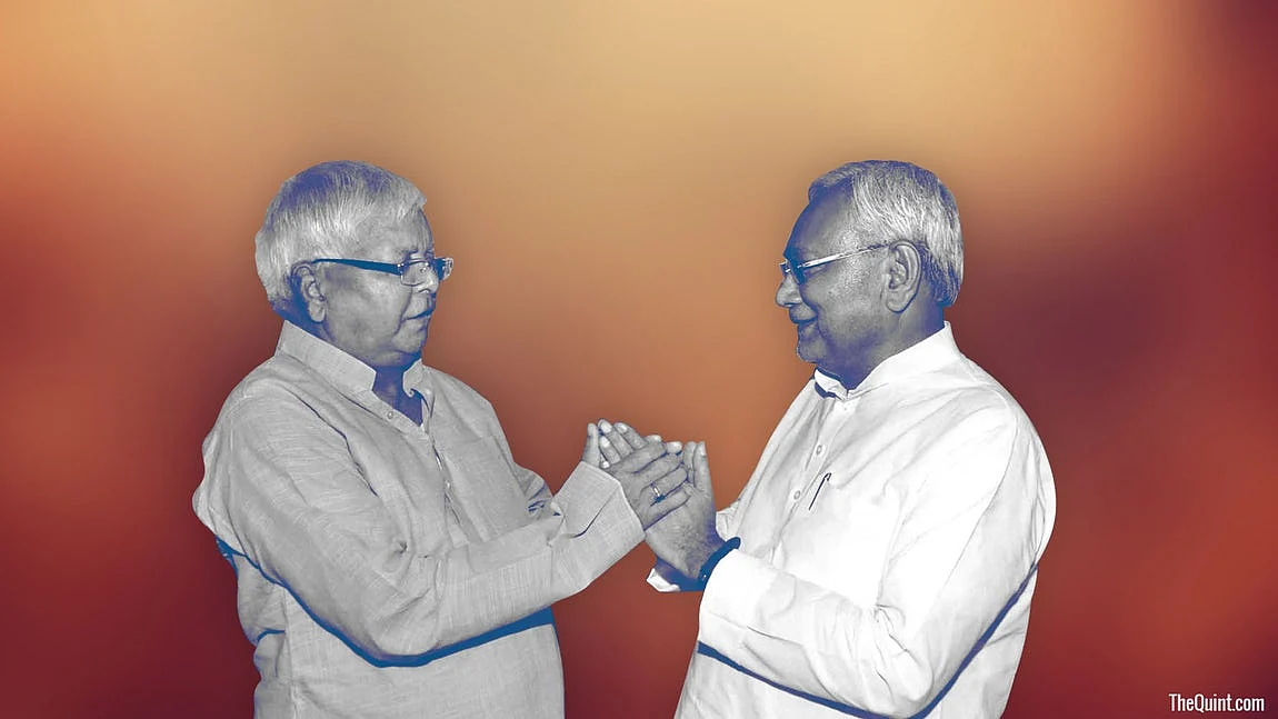 Constitution of the Maha coalition in Bihar elections