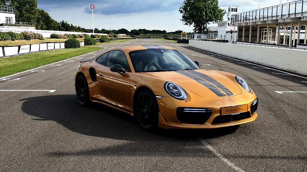 Porsche 911 Turbo S Exclusive Series was unveiled at Goodwood.&nbsp;