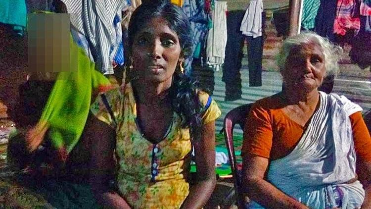

Pappathi (right) has to look after her six-member all-women family while living in a makeshift house by the roadside in Kerala’s Thrissur district.