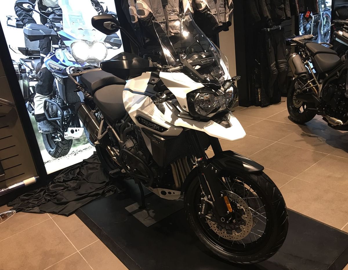 The Triumph Tiger Explorer XCx packs in a lot of electronic riding aids to make adventure riding  more fun. 