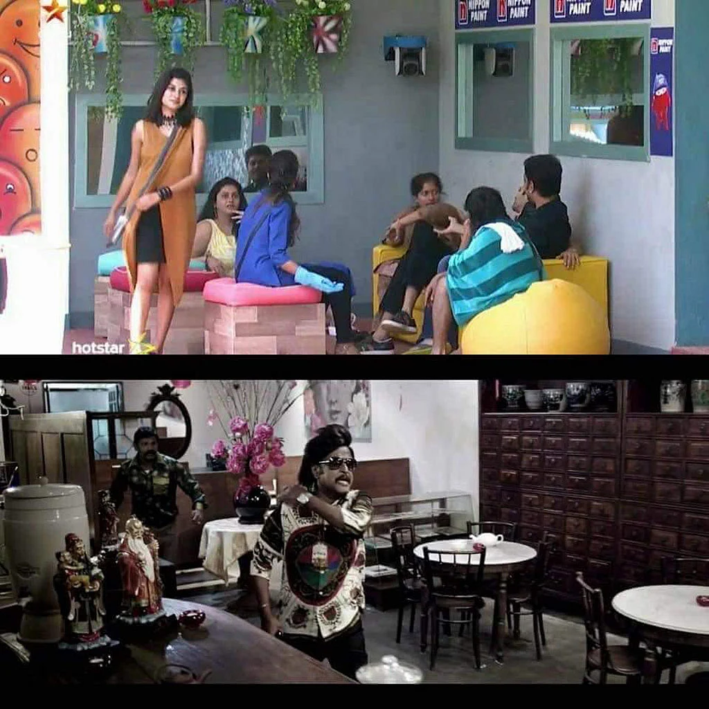 Oviya walking out of an uncomfortable situation at the Bigg Boss Tamil house, like ‘The Boss’.