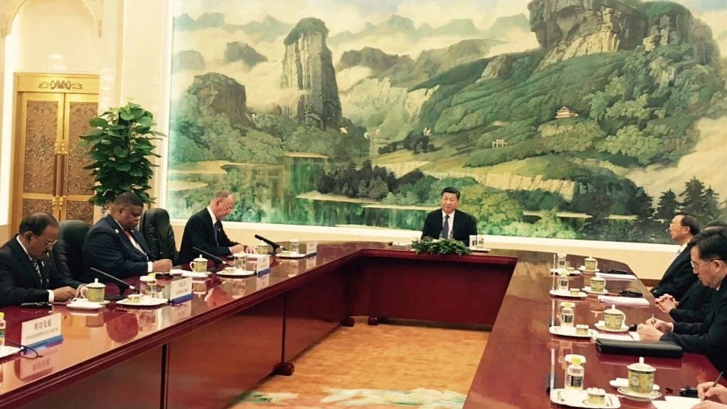 National Security Adviser Ajit Doval at 7th BRICS meeting of High Representatives for Security Issues in Beijing. 