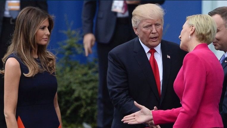 Poland’s First Lady Fails to See Donald Trump’s “Tiny Hands”
