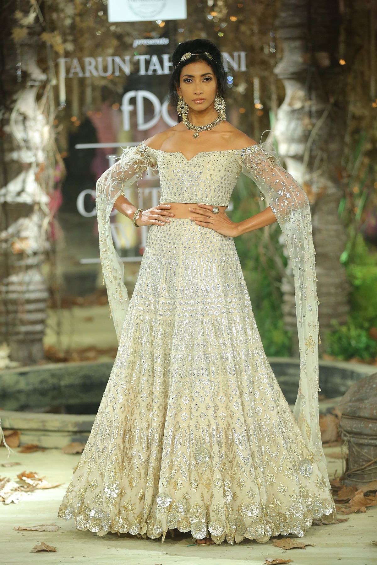 Tarun Tahiliani’s latest collection at the India Couture Week had subversion as the show-stopper.