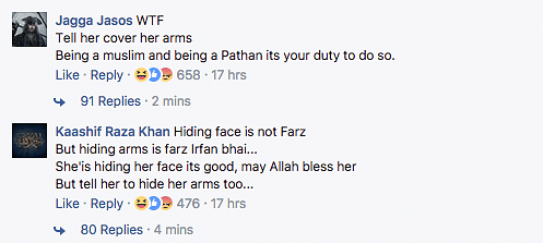 “It’s none of your business what they do,” read one of the few sane comments on the photo of Irfan and his wife.