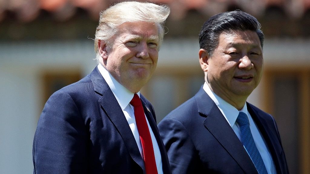 File photo of US President Donald Trump and Chinese President Xi Jinping.