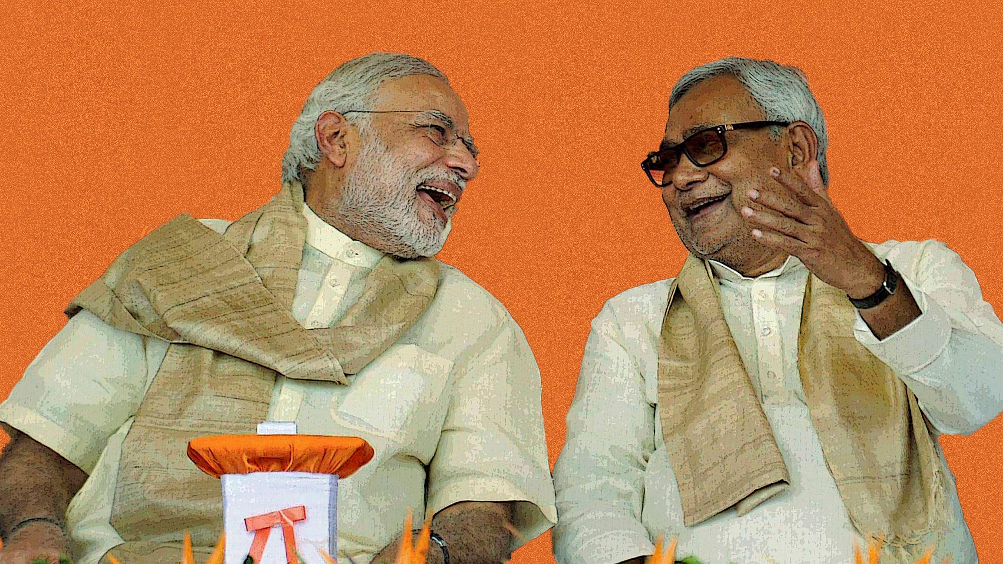 File image of PM Narendra Modi and Bihar Chief Minister Nitish Kumar.
