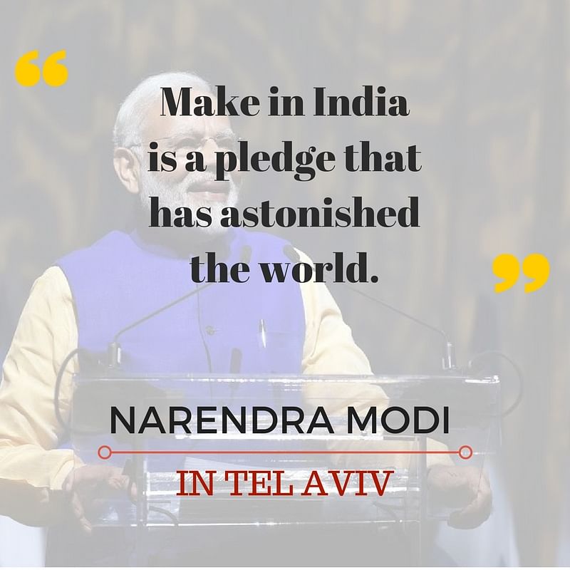 ICYMI, here are seven key takeaways from Prime Minister Modi’s speech to the Indian diaspora in Israel.