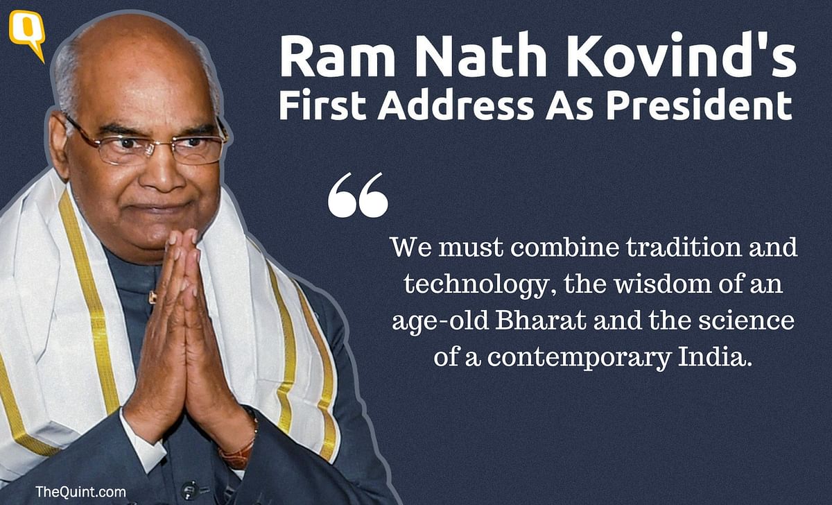 Key takeaways from Ram Nath Kovind’s first address as President of India.