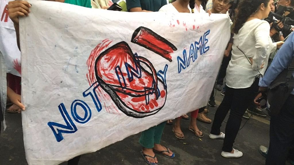 ‘Not In My Name’ protests saw thousands demonstrating against the rising spate of mob lynchings.&nbsp;