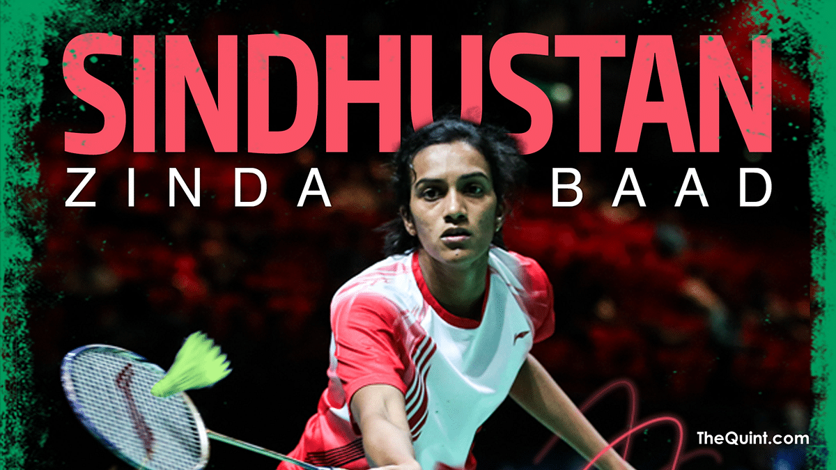 PV Sindhu is India’s top-ranked badminton player.