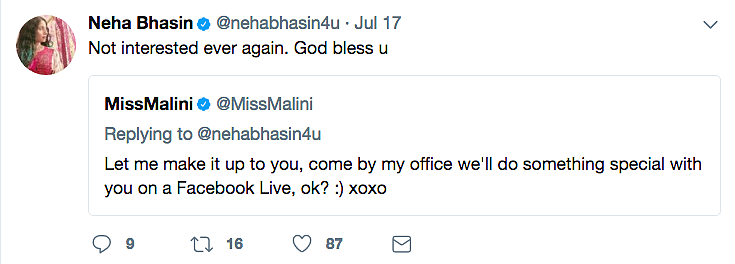 Neha Bhasin Blames This Blogger For Treating Singers Like ‘Trash’