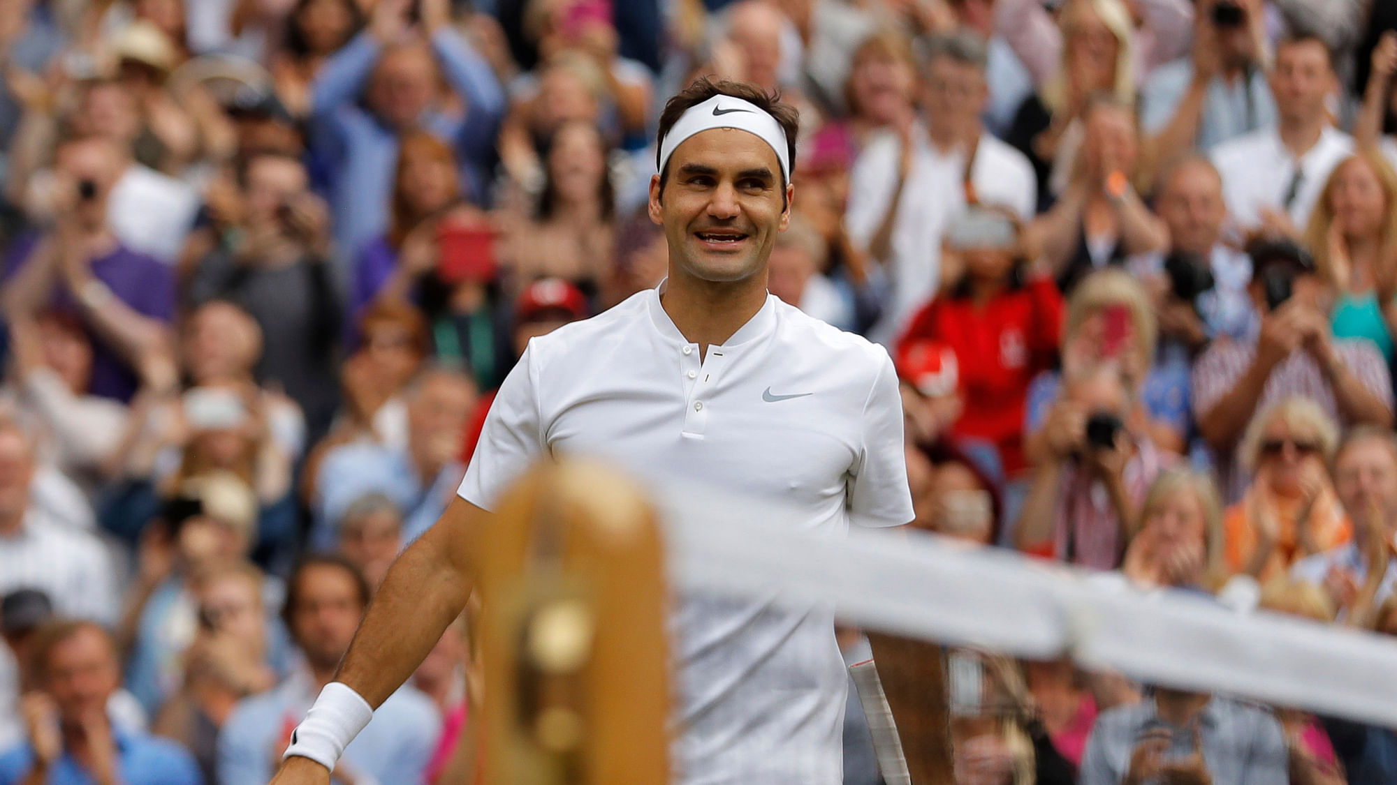 Roger Federer will be playing his record 11th Wimbledon final against Marin Cilic on Sunday.