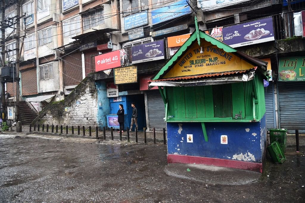 Life has been at a standstill in the hilly town of Darjeeling since 15 June when the strike began.