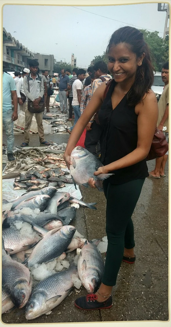 I spent an ample amount of time picking up fish to cradle in my arms.