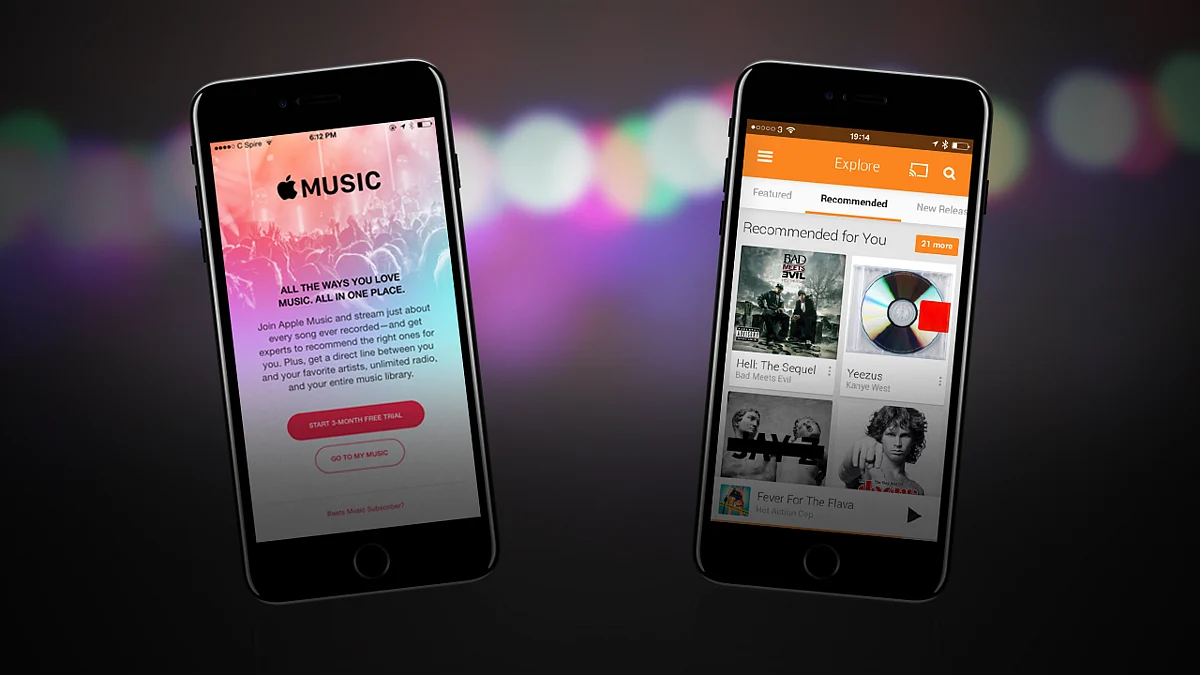 Apple Music is no good on Android. 