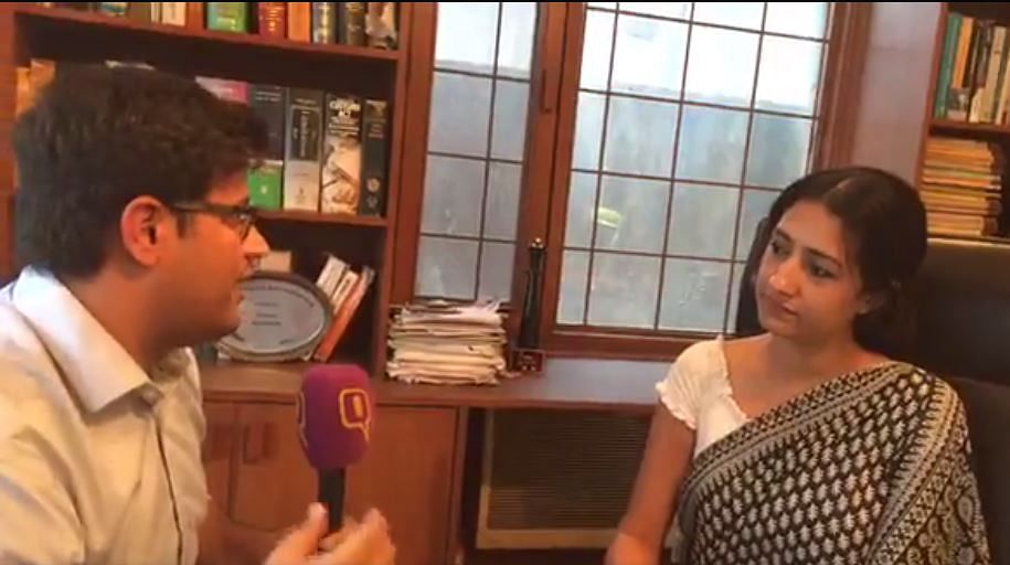 The Quint’s Legal Correspondent Vakasha Sachdev in conversation with Ms Nundy