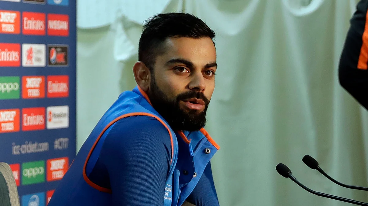 Virat Kohli at the press conference. (Photo: AP)