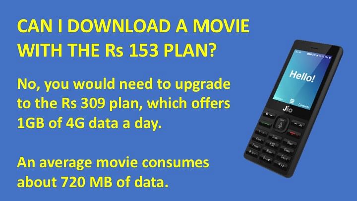 What are the data charges you will incur with the Reliance JioPhone? A look at what’s in the fine print. 