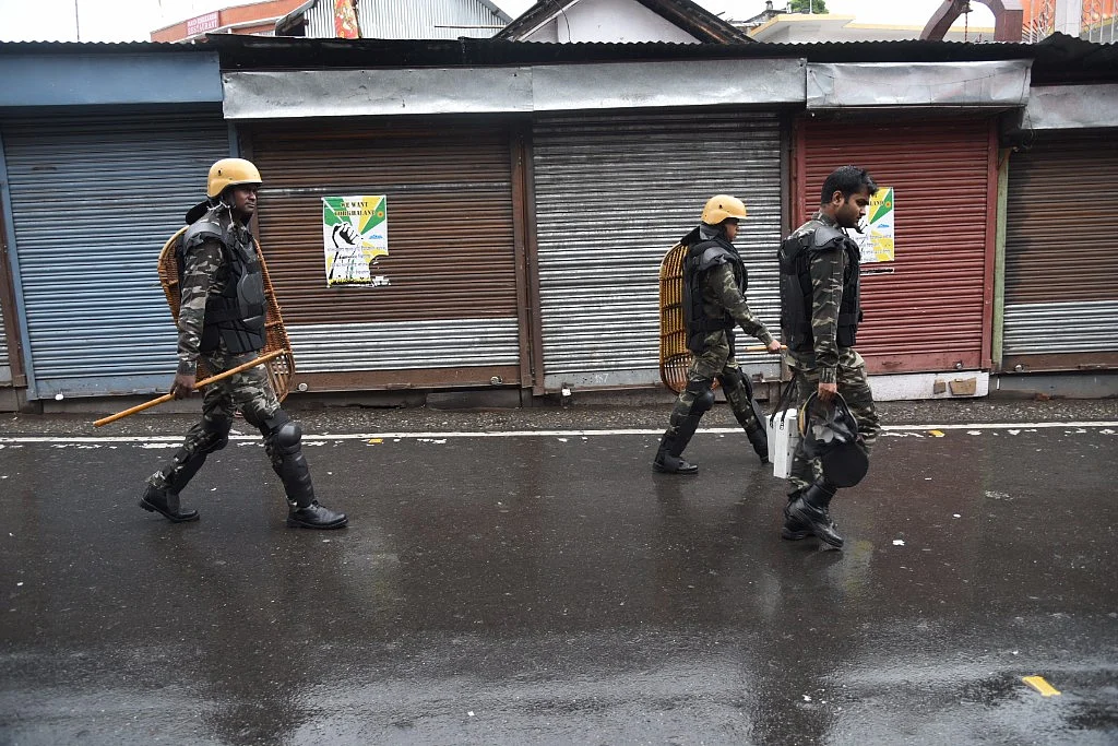 Several CRPF, Counter Insurgency Force posted in Darjeeling.