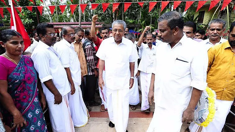 Kerala Chief Minister Pinarayi Vijayan. 