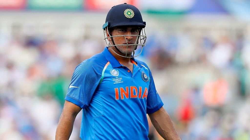 MS Dhoni scored his slowest-ever half-century, against West Indies in the fourth ODI. (Photo: AP)