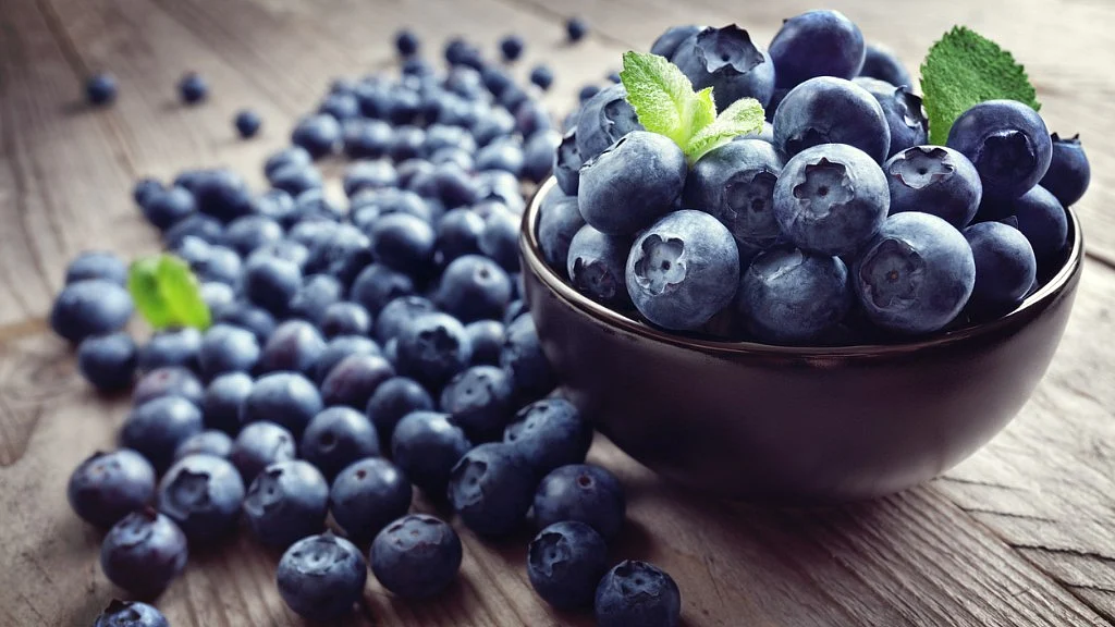 Blueberries are known to be stress-relievers. 