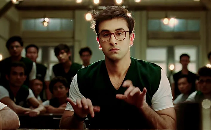 Katrina and Ranbir in a still from <i>Jagga Jasoos</i>. 