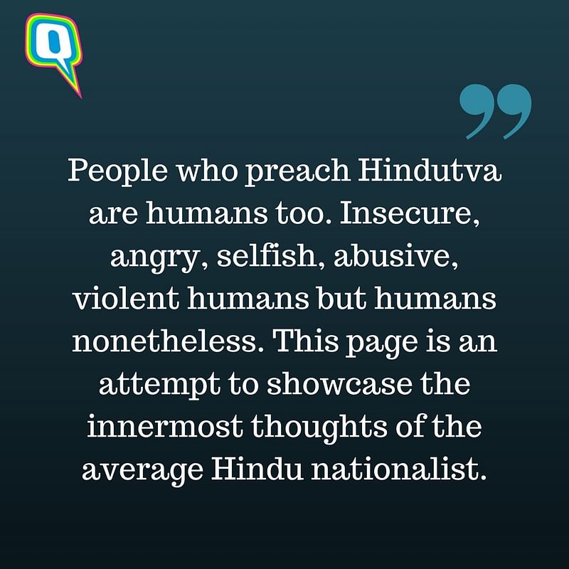 Meet the guy behind the viral Facebook page, Humans of Hindutva.